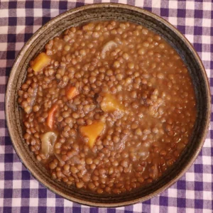 Lentejas con verduras
