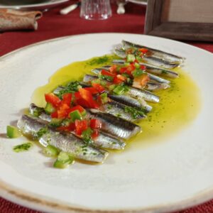 Anchoa marinada