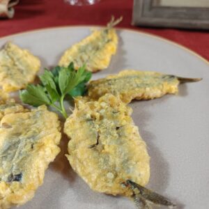 Anchoa del Cantábrico rebozada