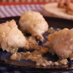 Jamoncitos de pollo en pepitoria