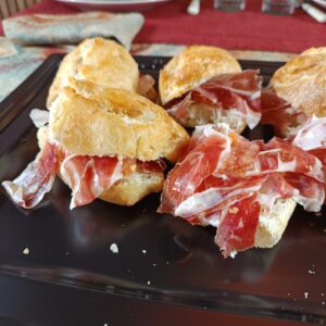 Minibocadillo de jamón ibérico